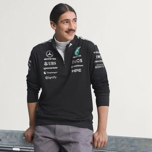 Bluza MERCEDES - AMG PETRONAS FORMULA 1 TEAM ENGINEERS QUARTER ZIP Adidas