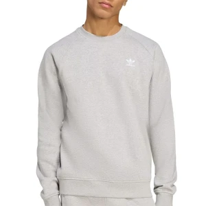 Bluza męska adidas Originals Trefoil Essentials Crew JY6140 - szara