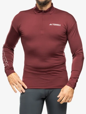 Bluza męska adidas TERREX Xperior Longsleeve - shadow red