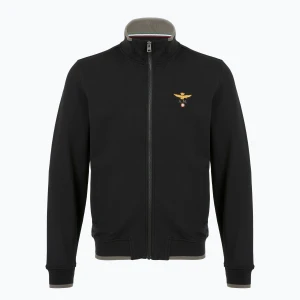 Bluza męska Aeronautica Militare 252FE1956UF00459 jet black