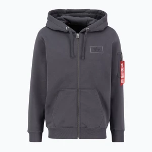 Zdjęcie produktu Bluza męska Alpha Industries Back Print Zip vintage grey