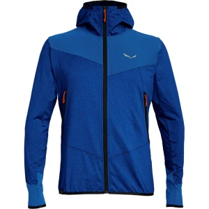 Bluza męska Anger Hybrid PL/DST Full Zip Hoody Salewa