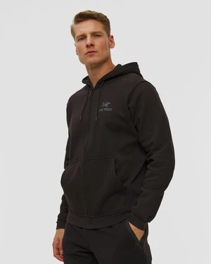 Bluza Męska Arcteryx Emblem Fleece Full Zip Hoody Czarna