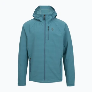 Bluza męska Black Diamond Coefficient Storm Full Zip Hoody creek blue