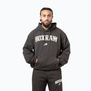 Bluza męska BOXRAW East Street Shell Hoodie charcoal Szary