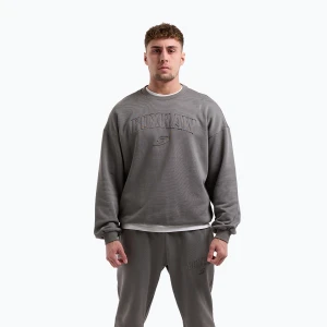 Bluza męska BOXRAW East Street Sweatshirt distressed grey