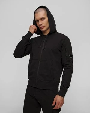 Zdjęcie produktu Bluza Męska C.p. Company Light Fleece Full Zip Hooded Sweatshirt Czarna CP Company