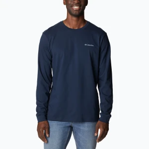 Bluza męska Columbia Explorers Canyon collegiate navy branded blanket