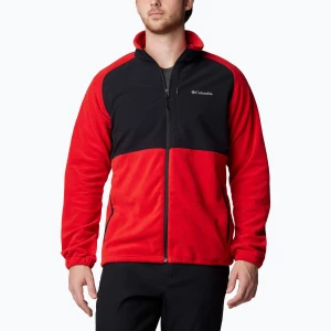 Bluza męska Columbia Sage Peak Fleece sail red / black