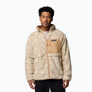 Bluza męska Columbia Winter Pass Reversible canoe / dark stone / peaked tonal Beżowy