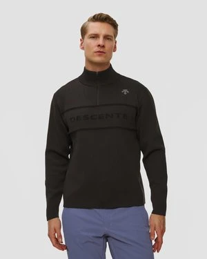 Bluza Męska Descente Half Zip Sweater Czarna