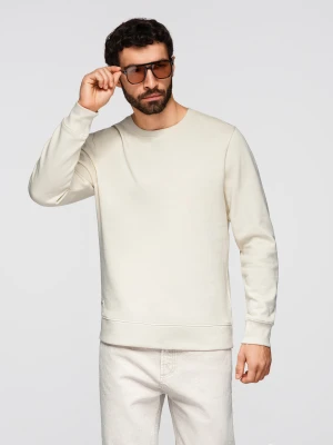 Bluza męska dresowa BASIC z okrągłym dekoltem OM-SSBN-0271 - - Rozmiar: XXL Ombre Clothing