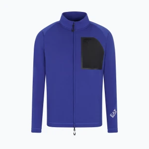 Bluza męska EA7 Emporio Armani Ski Cortina Powerstretch Fz clematis blue