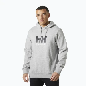Bluza męska Helly Hansen HH Logo Hoodie grey / melange