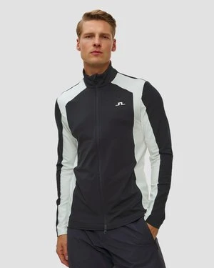 Bluza Męska J.lindeberg Banks Zip Mid Layer Granatowa J Lindeberg