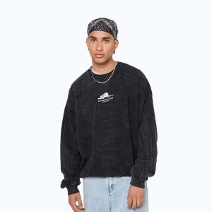 Bluza męska Kaotiko Washed Netherworld Door black