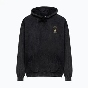 Bluza męska Kaotiko Washed Trust Your Intuition black