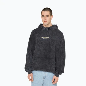 Bluza męska Kaotiko Washed Zodiacus black