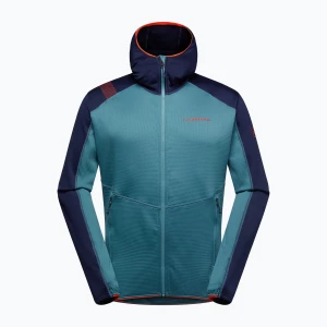 Bluza męska La Sportiva Upendo Hoody hurricane/ deep sea