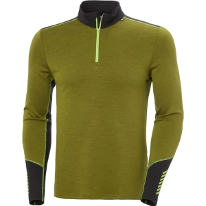 Bluza męska Lifa Merino Midweight 1 / 2 Zip Helly Hansen Zielony