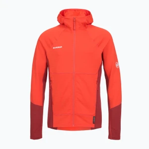 Bluza męska Mammut Taiss ML Hooded mammut red / dark mammut