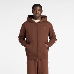 Bluza męska New Balance MJ53506ABJ – brązowa