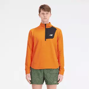 Bluza męska New Balance MT23252CEN - pomarańczowa