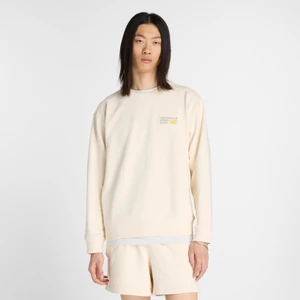Bluza męska New Balance MT41547PEF – beżowa