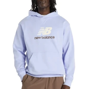 Bluza męska New Balance MT51512DYK - fioletowa