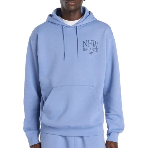 Bluza męska New Balance Reimagined Fleece Hoodie MT61L713AA3 - niebieska