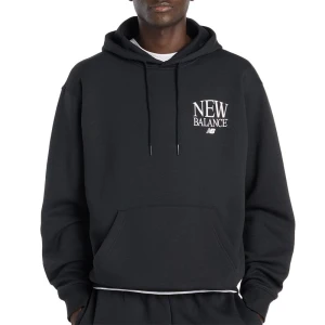 Bluza męska New Balance Reimagined Fleece Hoodie MT61L713BK - czarna