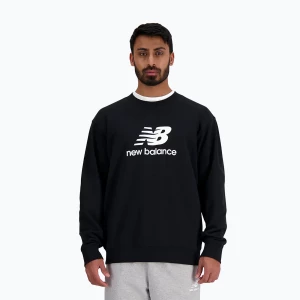 Zdjęcie produktu Bluza męska New Balance Stacked Logo French Terry Crew black