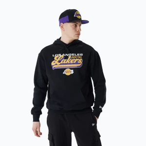 Bluza męska New Era NBA Graphic OS Hoody Los Angeles Lakers black