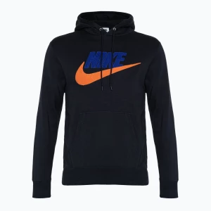 Zdjęcie produktu Bluza męska Nike Club Fleece Hoodie black/safety orange