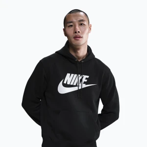 Zdjęcie produktu Bluza męska Nike Club Pullover Hoodie black/black/white