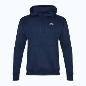 Bluza męska Nike Sportswear Club Fleece Hoodie midnight navy/midnight navy/white