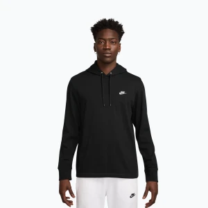 Zdjęcie produktu Bluza męska Nike Sportswear Club Knit Pullover Hoodie black/black/white