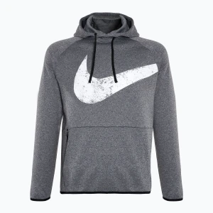Bluza męska Nike Therma-FIT Fitness black / heather / black / white Szary