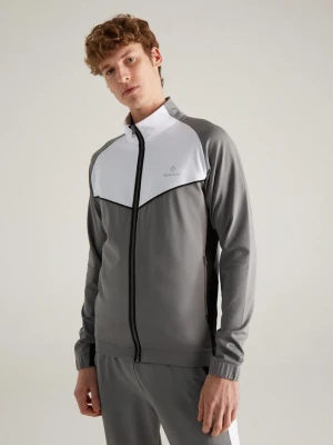 Bluza męska o regularnym kroju, zapinana na suwak GANT