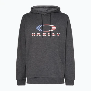 Bluza męska Oakley Bark Fleece Hoodie dark grey heather