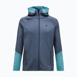 Bluza męska Peak Performance Rider Essentials mountain mist / deluded vision Niebieski