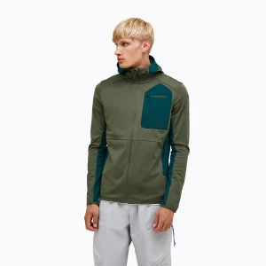Bluza męska Peak Performance Utility Light Zip pine needle / ponderosa pine Zielony