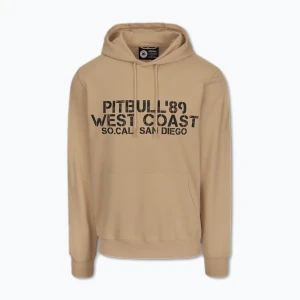 Bluza męska Pitbull Driving Hooded Sweatshirt pale sand