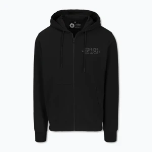 Bluza męska Pitbull Driving Hooded Zip Sweatshirt black