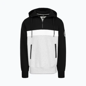 Bluza męska Pitbull Gibson Hooded black/grey melange