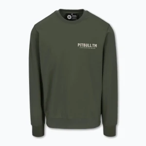 Bluza męska Pitbull Para Bellum Crewneck Sweatshirt old green