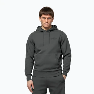 Bluza męska Pitbull Sampson Hooded Sweatshirt grey / green