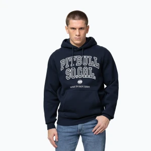 Bluza męska Pitbull So Cal Hooded dark navy / red Granatowy