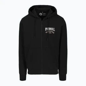 Bluza męska Pitbull Troublemaker Hooded Zip Sweatshirt black