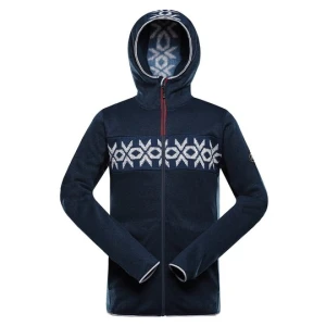 Bluza męska polarowa z kapturem Nores Alpine Pro